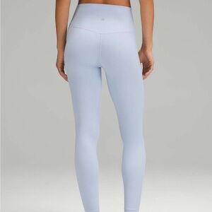 lululemon align HR legging 28” in blue linen